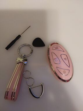 Pink Key Cover For Hyundai Ioniq 6 Tucson Santa Fe Sonata Kona (45)